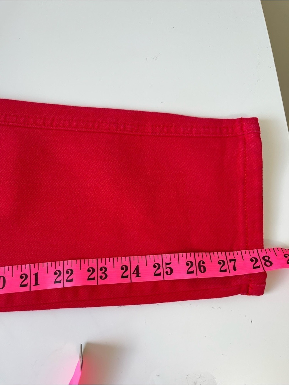 JUDY BLUE "FIRE ENGINE" RED TUMMY CONTROL SKINNY JEANS size 15/32 - Picture 11 of 11